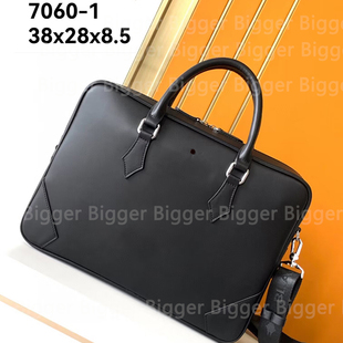 高品质男士 公文包真皮牛皮手提斜挎包电脑包商务通勤单肩包大容量