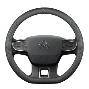 适用雪铁龙天逸C5 C2 爱丽舍C4L c3xr C6 c4世嘉方向盘套真皮把套