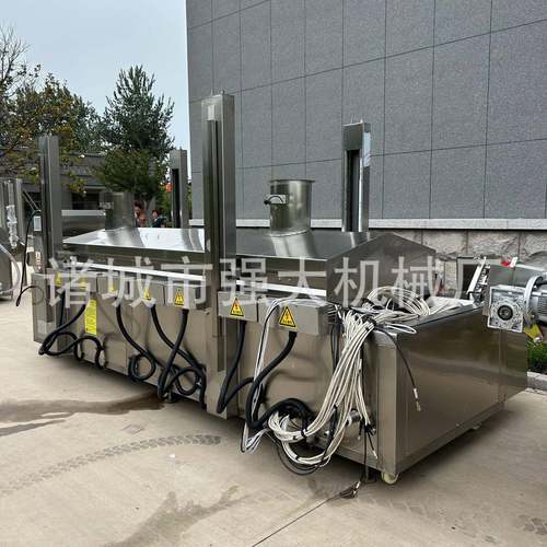 速冻薯条生产线 小型薯条加工设备 电加热全自动薯条油炸机