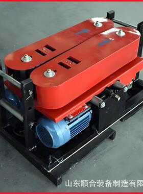 DSJ-200型电缆输送机双轴驱动线缆电动传送机维护方便电缆输送机