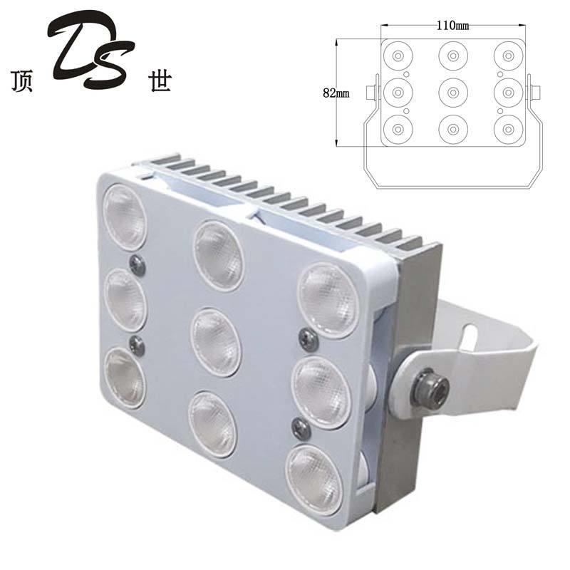 15W高亮LED补光灯DC12V平安小区出入停车场嵌入式道闸卡口用