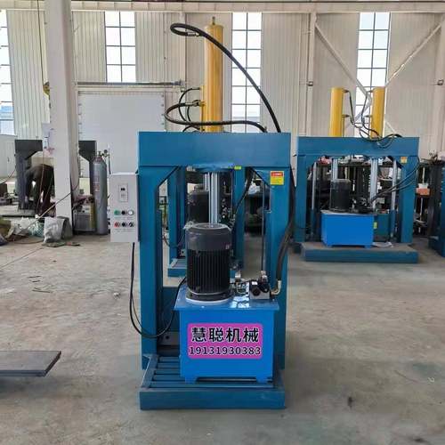 烟片胶切胶机 农膜卷液压铡刀 模头料切断机