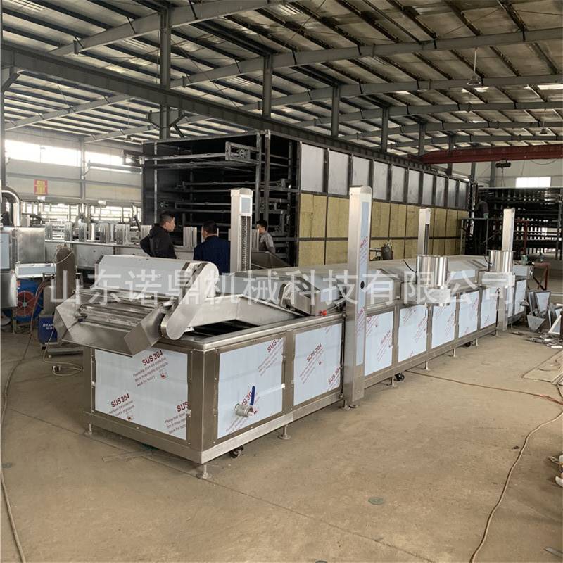 花生油炸机 大型油炸设备 连续式油炸机生产厂家 诺鼎一年保修