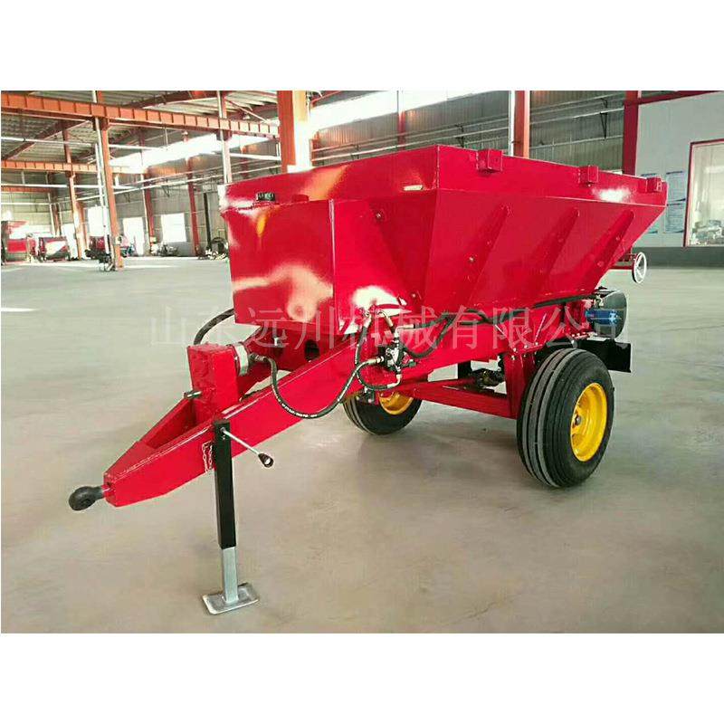 3立方农用大型撒肥车 有机肥化肥抛洒车 路面除雪自动撒盐机