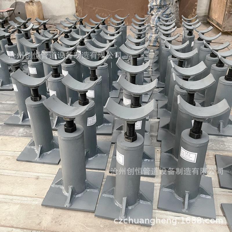 可调节型阀门支座 管子支架 可调节高度管道支撑支座阀门可调管托