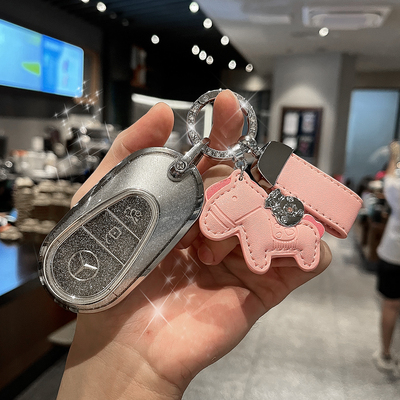 适用奔驰钥匙套升级星空全包款