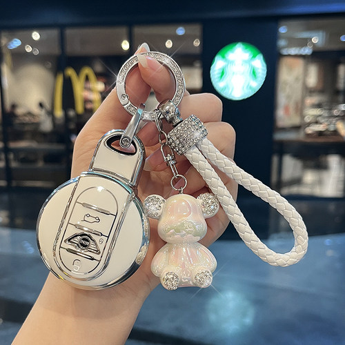 适用于宝马钥匙套高档全包保护