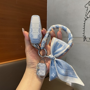 新奇瑞icar03钥匙套2024款奇瑞舒享家eq7钥匙包全包扣壳男女高档