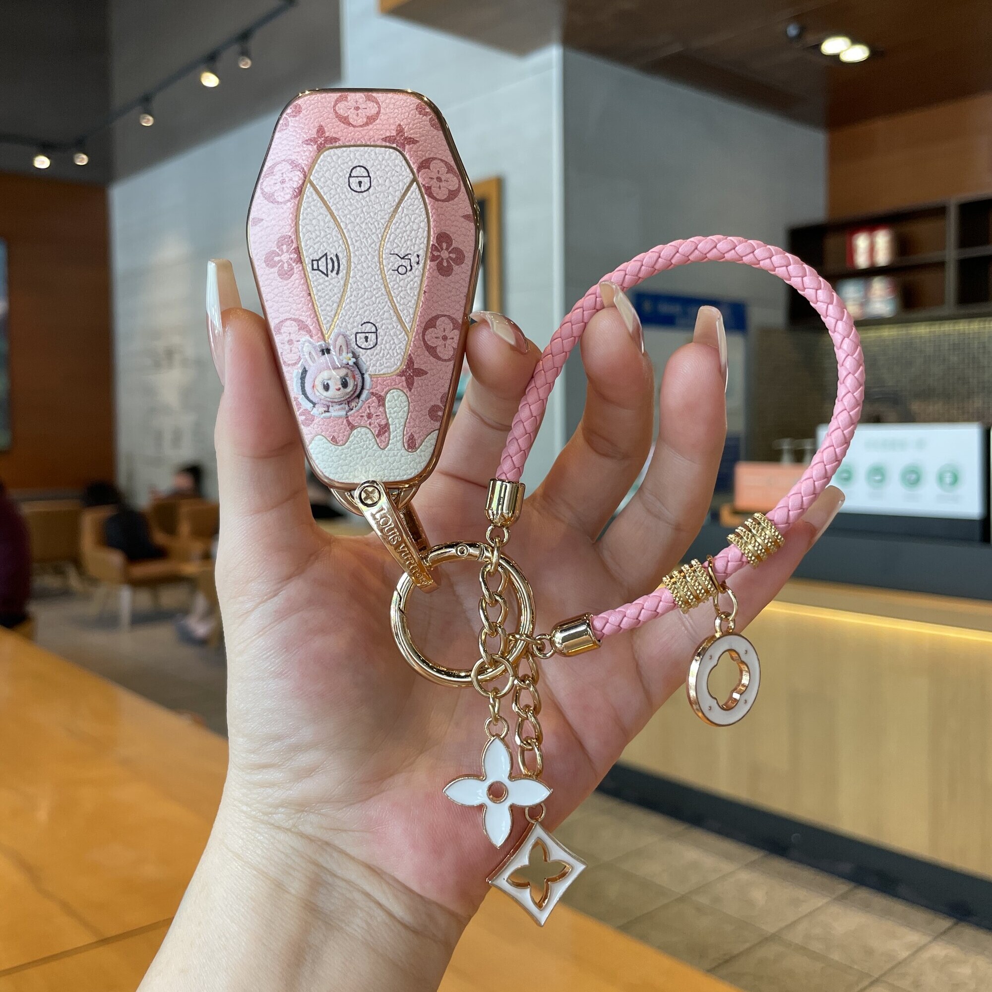 适用于极狐钥匙套阿尔法S5考拉T5北汽新能源ARCFOX汽车包壳扣男女