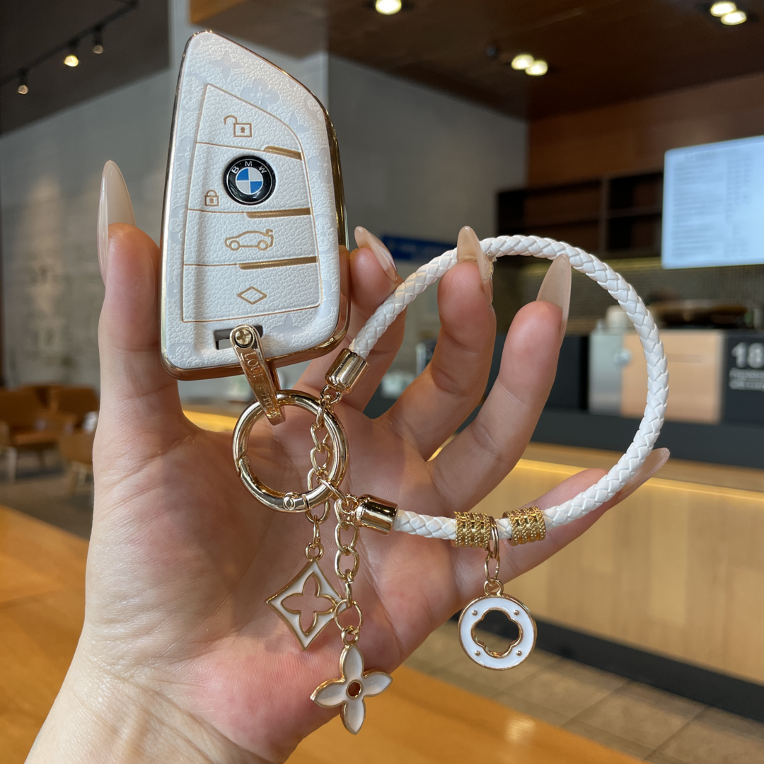 适用于宝马钥匙套5系3系7扣1系x1x2x3 x5x6x7刀锋530壳525款320li