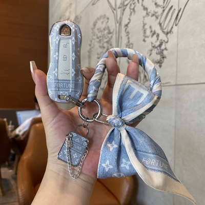 适用保时捷卡宴钥匙套Panamera帕拉梅拉包Macan车钥匙套718Taycan