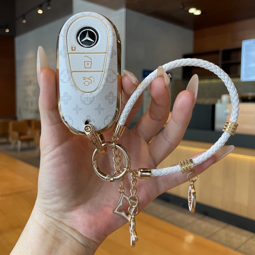 奔驰glc300l钥匙套c260l e300l s400 a200l车C级E级eqe壳e260扣女