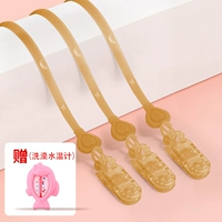 Шнурок-держатель, розовый термометр, 3 шт