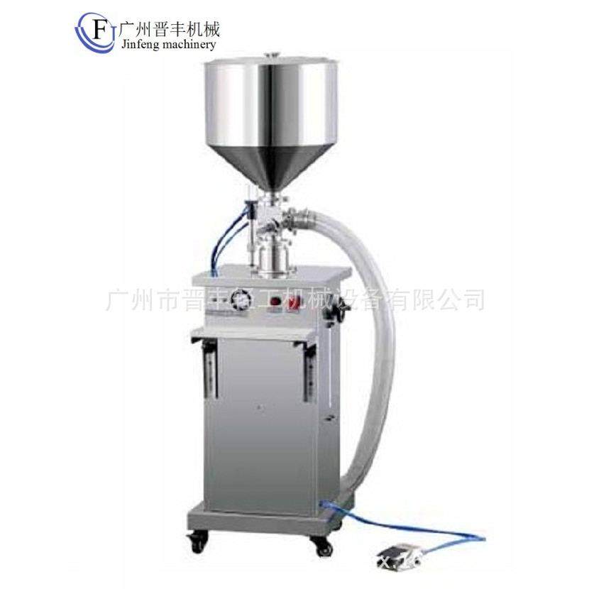 半自动立式膏体灌装机花生酱灌装机辣椒酱灌装机护肤品灌装机