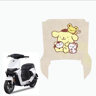 九号nzmix脚垫电动车九号MZMIX脚踏板垫防水丝圈防滑耐磨9号脚垫