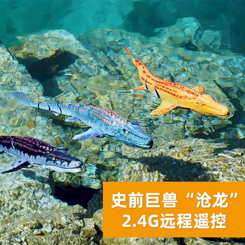 儿童玩具男孩遥控沧龙可喷水船