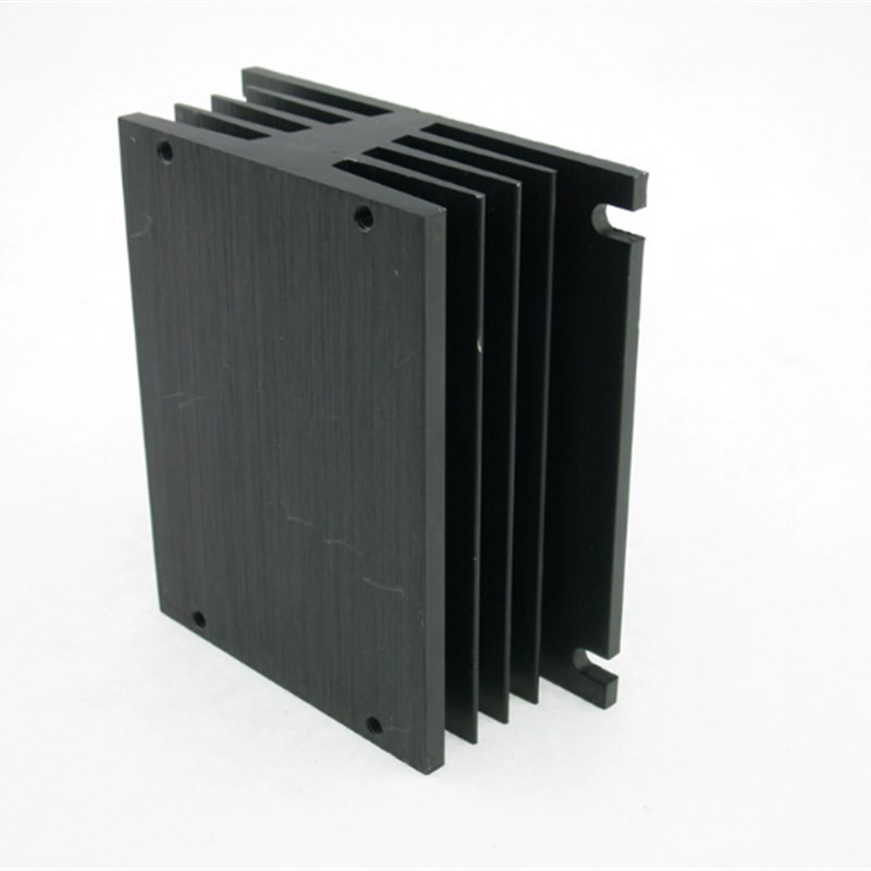 SS三相固态继电器底座散热器散热片散热架380v工业金属小型铝型材