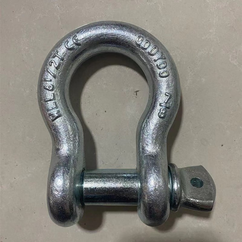 美式高强度青岛大洋G209弓形卸扣马蹄形吊环2T55吨合金钢卡环卡扣