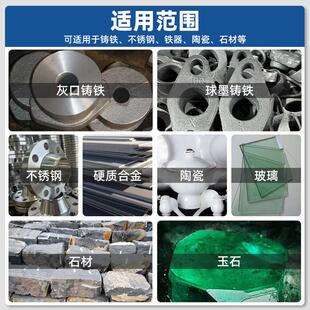 金刚砂磨头六角柄手电钻打磨头内球形内孔抛光钨钢合金铣刀金刚石