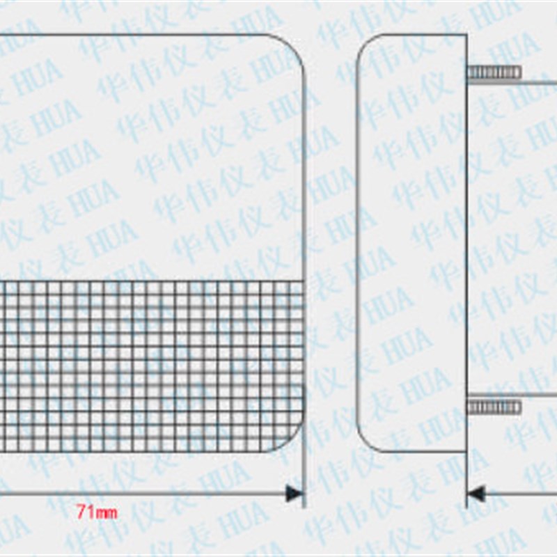 HUA华伟CHHUA指针式电流电压表 DH670-10A20A3050A30/5-50/5-500V