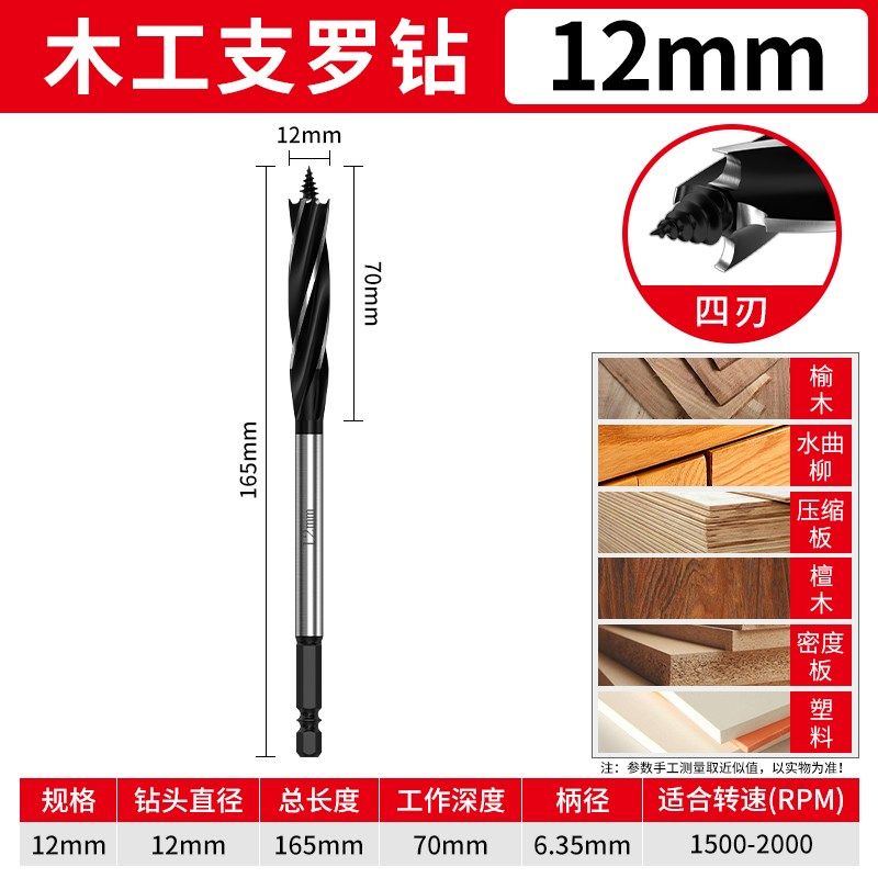 木工支罗麻花钻头木板专用扩孔钻打孔六角柄木头门锁抽屉开孔器,个性定制/设计服务/DIY,明信片定制,淘宝优惠券,粉丝福利购,淘宝优惠卷