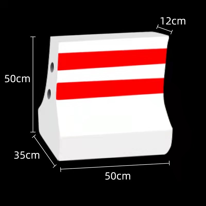 50*50混凝土隔离墩50*60水泥防撞墩50*80马路分流警示墩施工护栏
