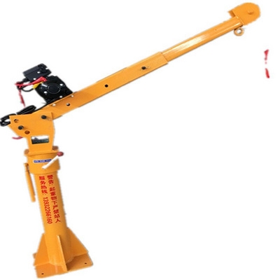 随悬臂吊机家用小型起重24v绞盘室外旋转墙壁支架上料机升降吊车