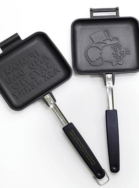 BALLISTICS日本原装户外轻量化三明治烤盘早餐煎烤盘家用面包片夹