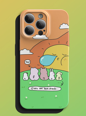 太阳下山了iPhone16手机壳15苹果14Promax套13卡通可爱12mini小众趣味11菲林软壳x创意新品xr爆款xs适用8plus