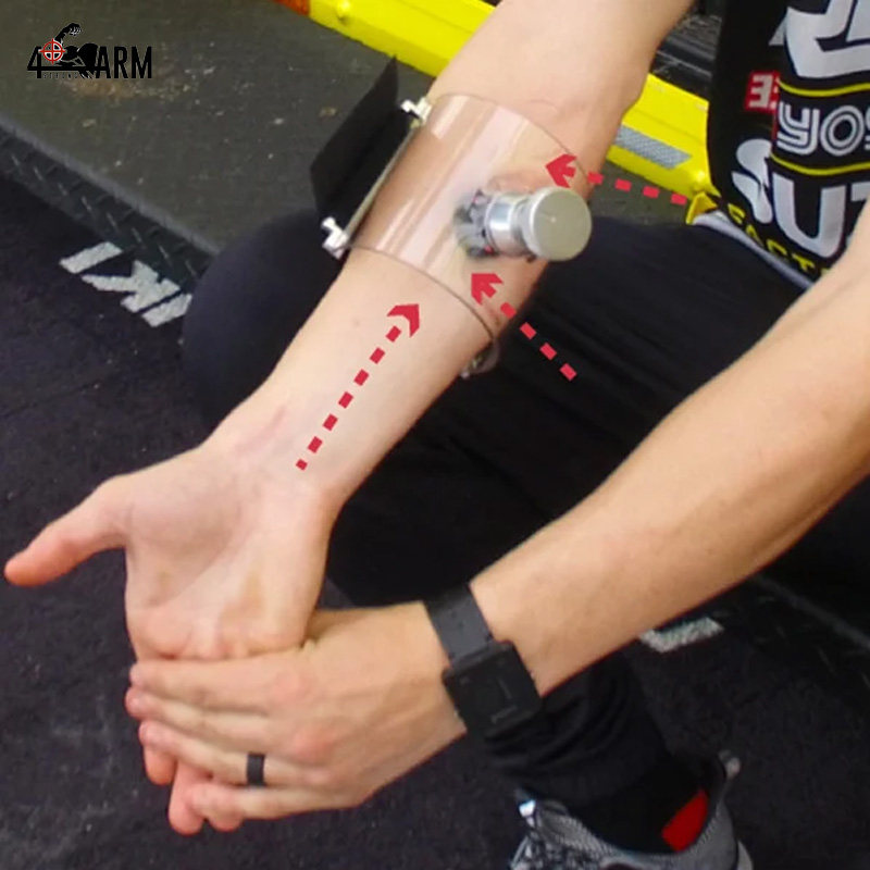 美国4arm-strong越野摩托车攀爬搏击颈膜运动手臂增强器强增握力