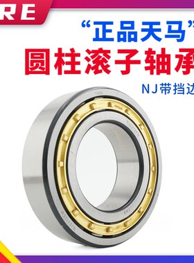 正品TMB天马圆柱滚子轴承NJ228 230 232 234 236 238 240EM挡边