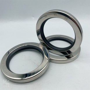 不锈钢油封双唇50*52*65*68*70*72*75*8*10*12真空泵密封进口PTFE
