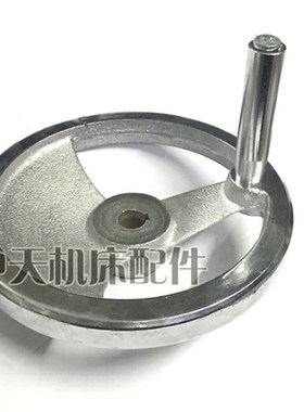 车床铁手轮/铸铁镀铬手轮C6132BA1广州/南方/三环/珠江车床配件