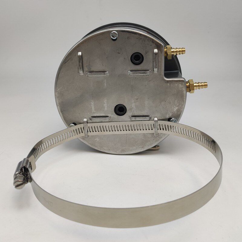 压差表管道安装背板 管道安装底板  压差表配件 压差表抱箍