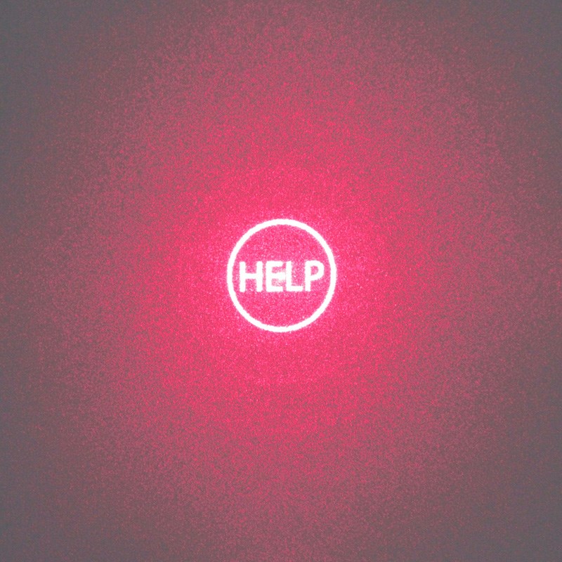 7.88度EXIT安全出口带箭头红光激光器2.86度HELP带圆圈红光激光器