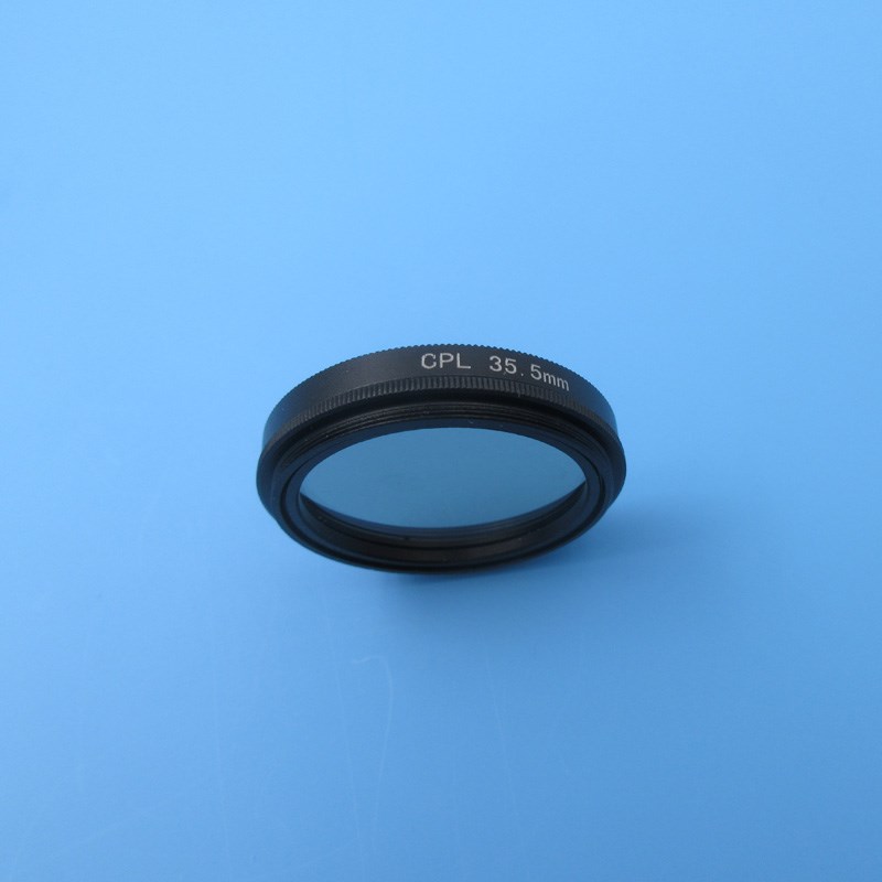 可旋转实验摄影机器视觉消除反光工业镜头偏振镜CPL圆形偏光镜