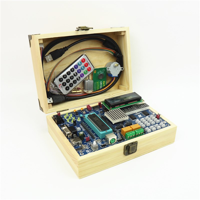 51单片机开发板 AVR/STM32实验板三合一51开发板 51学习板 扩展版