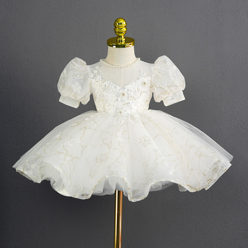 周岁女宝宝礼服公主蓬蓬裙