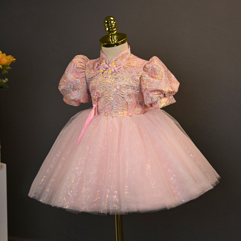 女童新中式中国风小众轻奢礼服