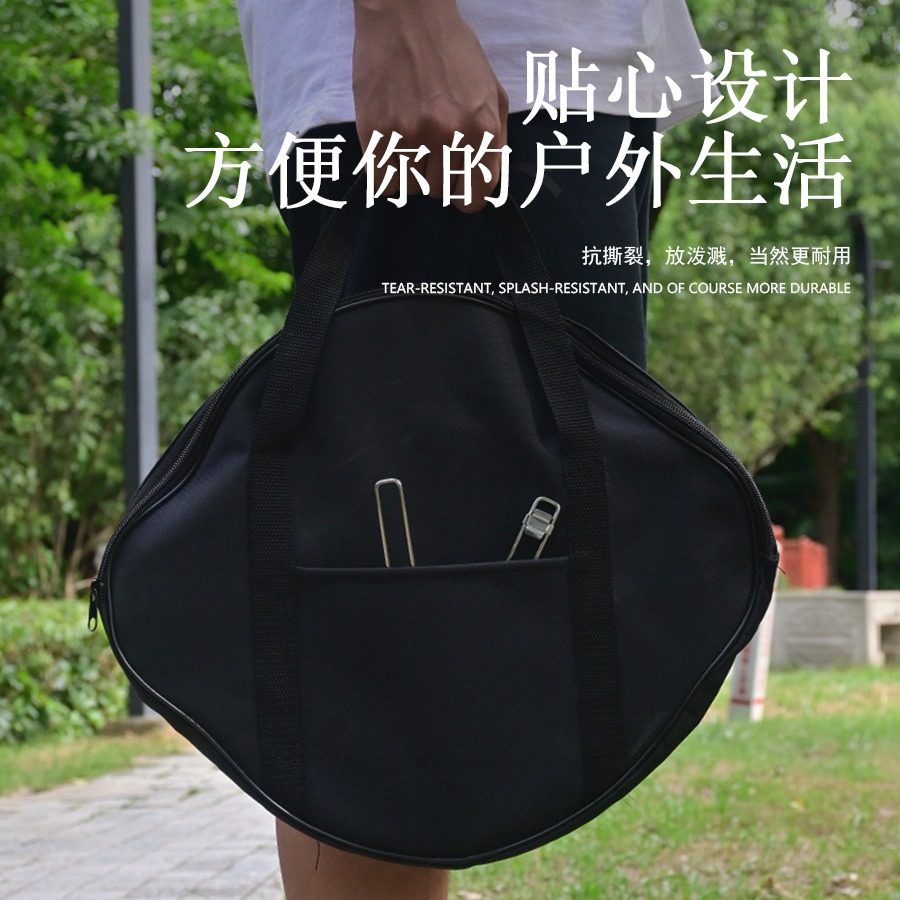 户外铸铁锅收纳袋麦饭石烧烤盘煎盘平底锅煎锅袋野炊收纳包,户外/登山/野营/旅行用品,水盆,淘宝优惠券,粉丝福利购,淘宝优惠卷