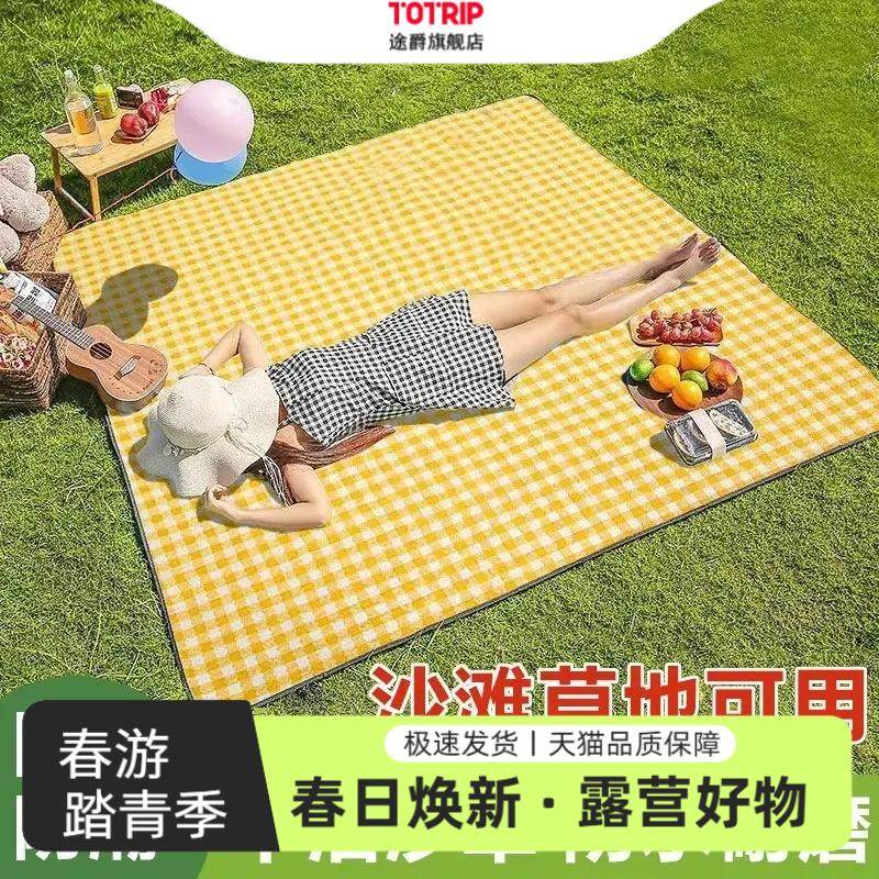 【防水防潮】野餐垫加厚户外野炊野营沙滩地垫春游坐垫草坪垫子,户外/登山/野营/旅行用品,野餐垫,淘宝优惠券,粉丝福利购,淘宝优惠卷
