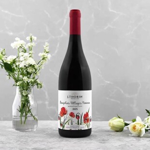 特价法国原瓶进口都灵村庄级2025博若莱新酒虞美人红葡萄酒750ml