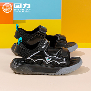 回力男童凉鞋2025年夏季新款魔术贴软底男孩沙滩鞋中大童沙滩鞋子