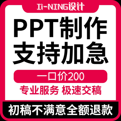 制作代做设计美化定制工作ppt汇报课件修改年终总结演讲企业宣传