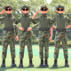 儿童迷彩服套装 中小学生军训演出服 男童特种兵套装 蛙服夏季 短袖