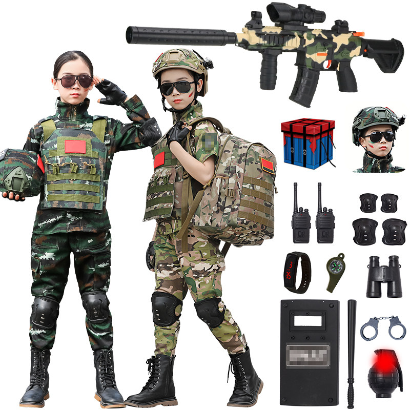男女童迷彩服特种兵服