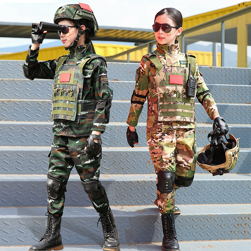 儿童迷彩服套装男童特种兵衣服