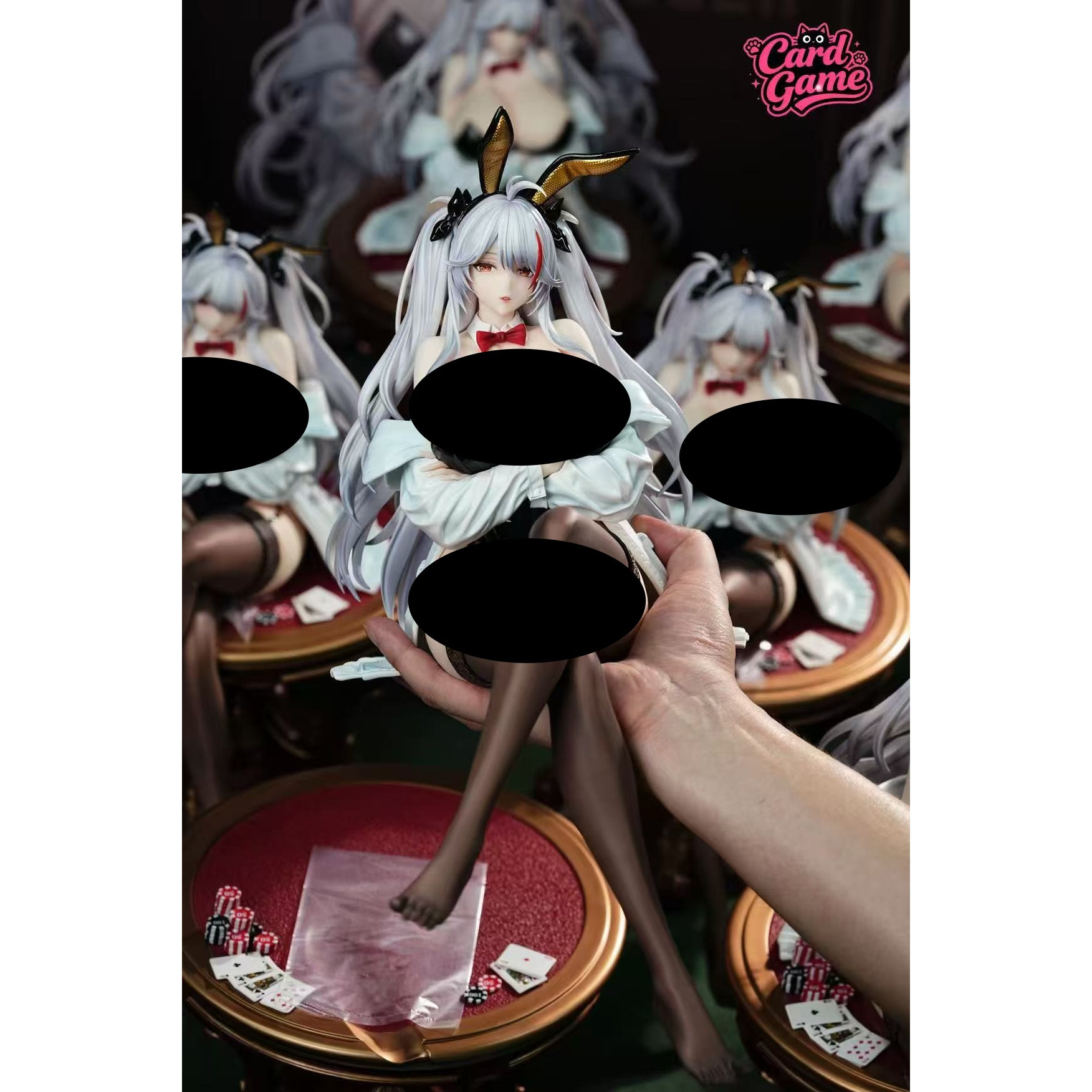 【大力GK】Card game 欧根亲王 兔女郎 雕像
