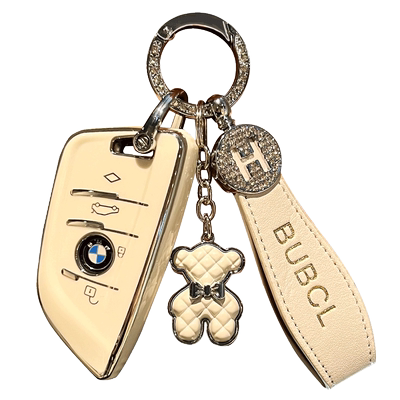 适用宝马钥匙套5系530Li轻奢女包3系320Li/X1X3X5X7/1系7系i3壳扣