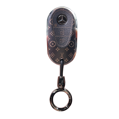 适用奔驰e300l钥匙套c260l车a200l包glc300l壳c200l扣glb200E级